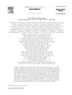 The CIELO Collaboration: Neutron Reactions on 1H, 16O