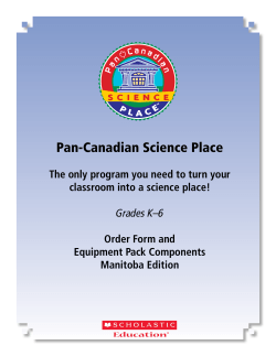 Pan-Canadian Science Place