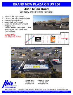 4315 Milan Road BRAND NEW PLAZA ON US 250