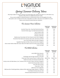 Spring/Summer Delivery Collections