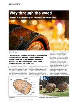Wooden Casks - Institute Of Brewing and Distilling