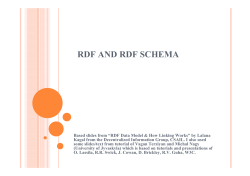 rdf and rdf schema