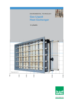 Gas-Liquid Heat Exchanger