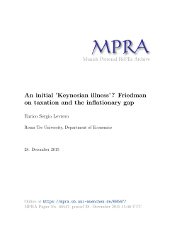 - Munich Personal RePEc Archive