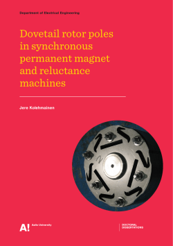 Dovetail rotor poles in synchronous permanent magnet and