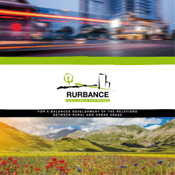 for a balanced development of the relations between rural and