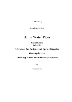 Air in Water Pipes - Cornell Engineering