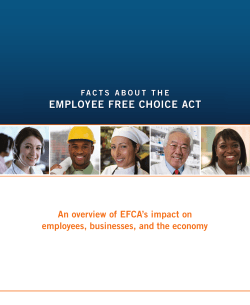EMPLOYEE FREE CHOICE ACT