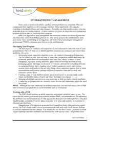 integrated pest management