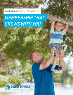 membership that grows with you