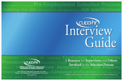 CUPA HR Interview Guide