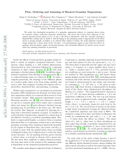 Flow, Ordering and Jamming of Sheared Granular Suspensions