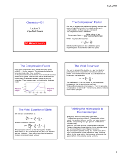 The Compression Factor