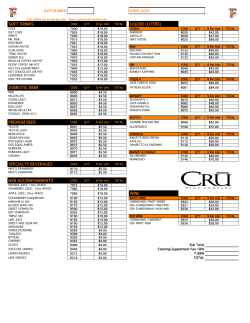 soft drinks liquor (liters) domestic beer premium beer