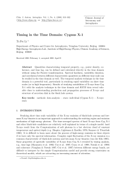 Timing in the Time Domain: Cygnus X-1