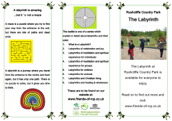 Rushcliffe Country Park. The Labyrinth