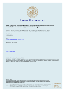 Early adrenaline administration does not improve