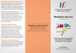 Mediation Service