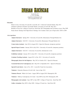 Louisville, KY p. 763.210.8044  www