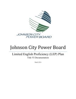 LEP - Johnson City Power Board
