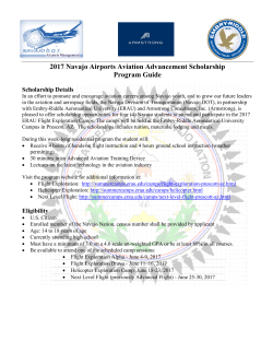 April 18, 2017 - Navajo Division of Transportation