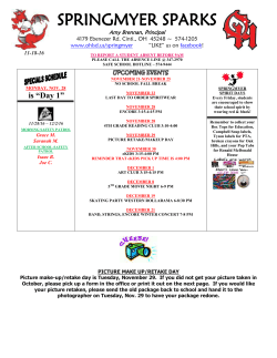 November 18, 2016 - Oak Hills Local School District