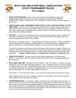 Fox Tournament Rules