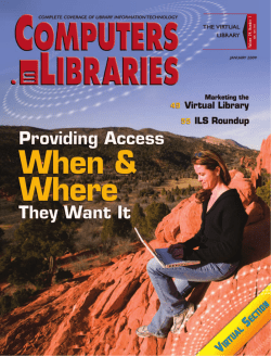Marketing the Virtual Library