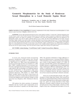 Geometric Morphometrics for the Study of Hemicoxae Sexual