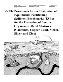Procedures for the Derivation of Equilibrium Partitioning - CLU-IN