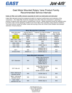 Rotary Vane (Motor Mounted)