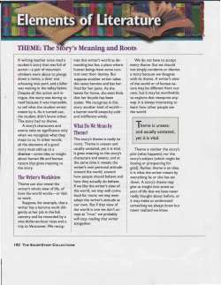 THEME: The S ory`s Meaning and Roots