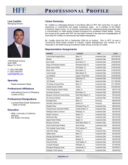 professional profile