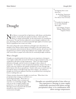 Drought - Utton Transboundary Resources Center