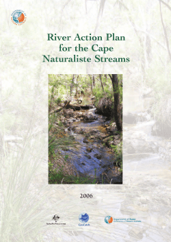 River Action Plan for the Cape Naturaliste Streams