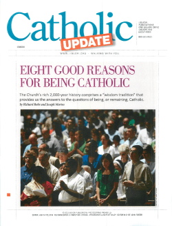 eight good reasons for being catholic