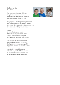 Light of my life - Vertelpunt Uitgevers