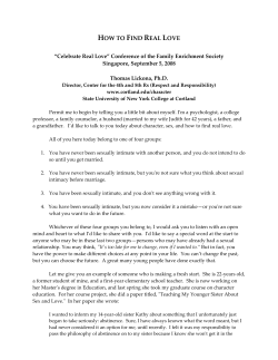 How to Find Real Love