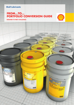 SHELL Conversion Chart