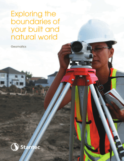 Exploring the boundaries of your built and natural world