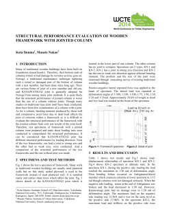structural performance evaluation of wooden framework