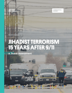 jihadist terrorism 15 years after 9/11
