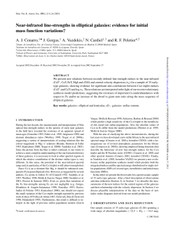 Near-infrared line-strengths in elliptical galaxies - E