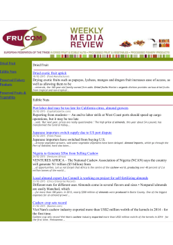 Dried Fruit Edible Nuts Preserved Fishery Products Preserved Fruits
