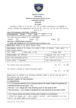 demining divided into two parts - Lot Part one