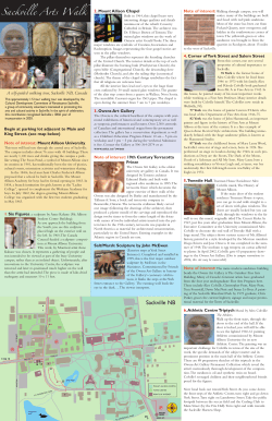 sackvilleartswalk - Town of Sackville