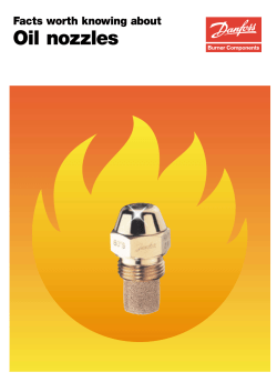 Oil nozzles - Danfoss Heating