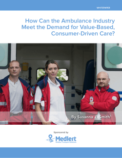 How Can the Ambulance Industry Meet the Demand for