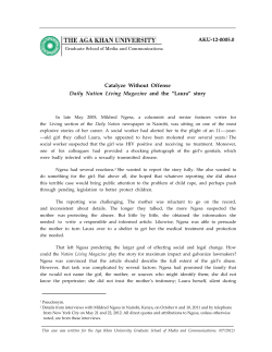 Catalyze Without Offense Daily Nation Living Magazine and the