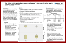 Effect of Linguistic-Fredonia